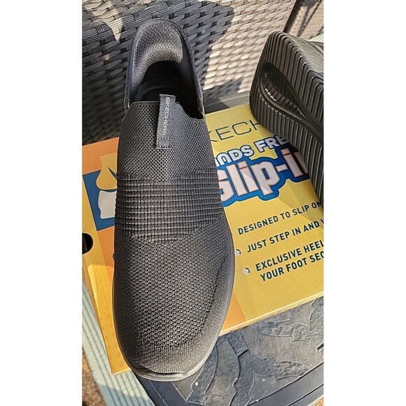 Skechers Hands Free Step-Ins Air Cooled Memory Foam SlipOn Sneaker Mens Size 12W - Picture 5 of 5
